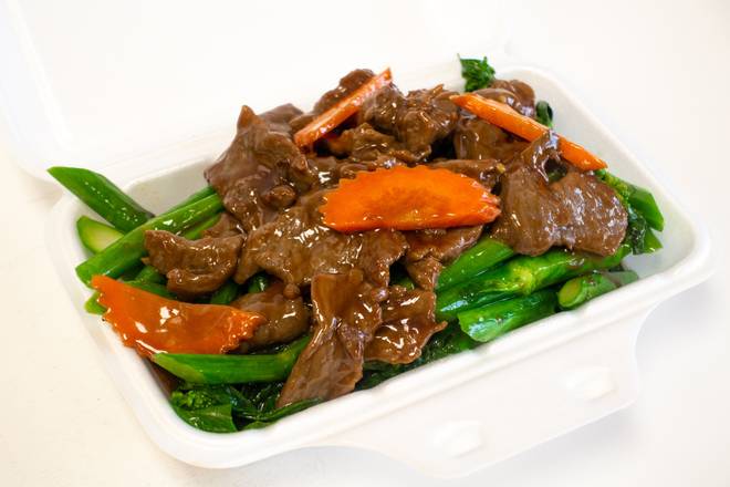 B3. Beef with Chinese Broccoli 芥兰牛